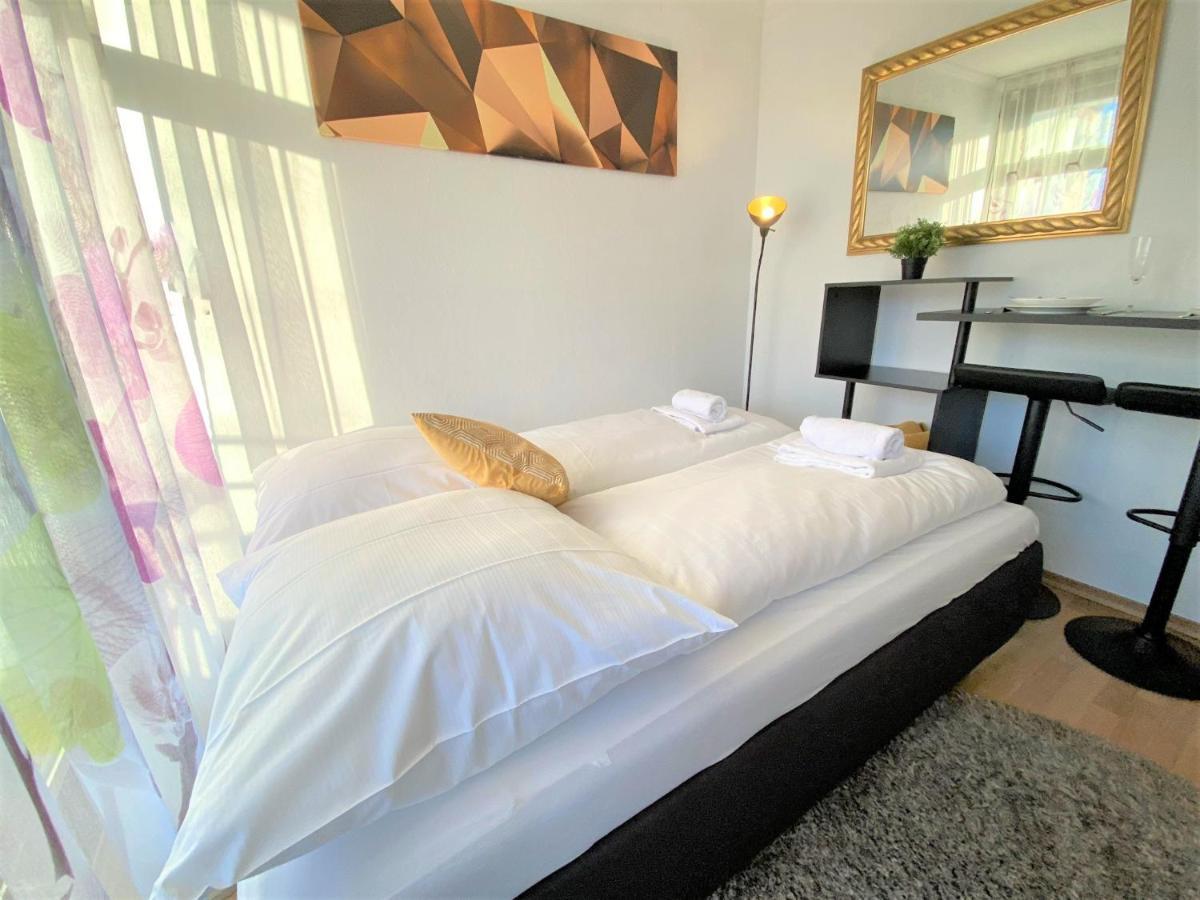 Exclusives Apartment In Bestlage +Netflix +Boxspring Bad Fussing Exterior photo